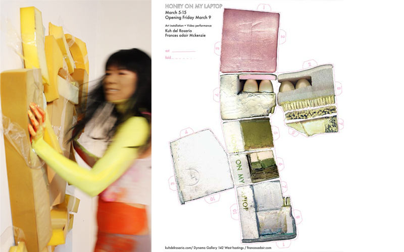 Frances Adair Mckenzie,Kuh Del Rosario, Honey on my laptop